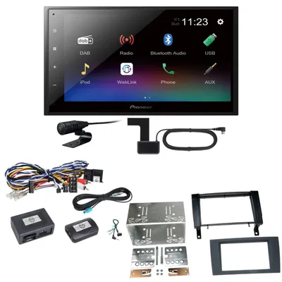 Produktbild von Pioneer DMH-A340DAB Digitalradio Bluetooth Einbauset für Mercedes SLK R171