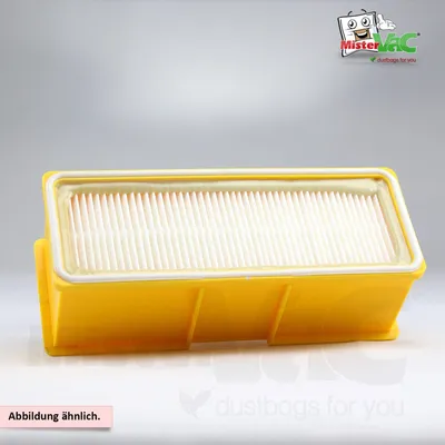 Produktbild von MisterVac Staubsaugerfilter Hepa Filter Ersatzfilter kompatibel mit Vermop Jetvac