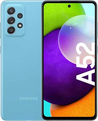 Obrázok produktu pre Samsung Galaxy A52 4G SM-A525F, 16,5 cm (6.5"), 6 GB, 128 GB, 64 MP, Android 11, Modrá