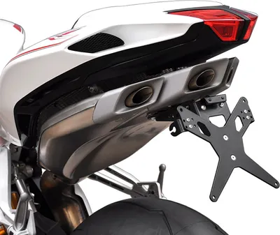Produktbild von ZIEGER X-Line Kennzeichenhalter kompatibel mit MV Agusta F4 1000 BJ 2014-18 / F4 1000 R BJ 2014-15 / F4 1000 RR BJ 2014-18