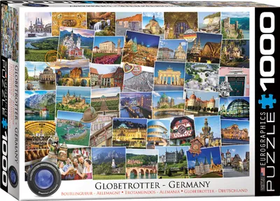 Produktbild von 1000 Teile Puzzle Traumziele in Deutschland