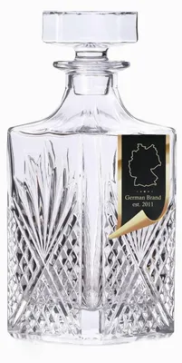 Immagine prodotto di Elegante caraffa per whisky da 800 ml con tappo