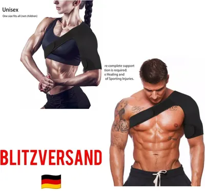 Produktbild von Unisex Schulterbandage Schulterbandage Sport Schulterschmerzen Links/Rechts Band