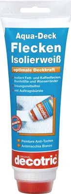 Produktbild von Decotric Aqua-Deck Isolierweiß 250 ml weiß