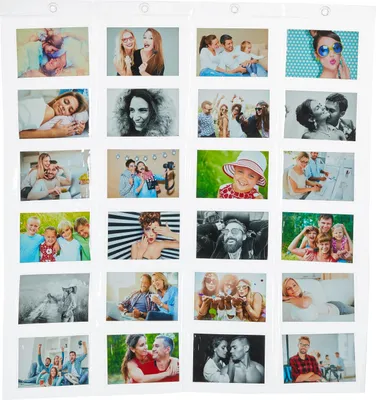 Produktbild von Fotohalter mit 24 Taschen für 10 x 15 cm Querformat