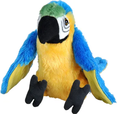 Immagine prodotto di Wild Republic - Peluche - Cuddlekins Mini - Pappagallo Ara dal petto giallo