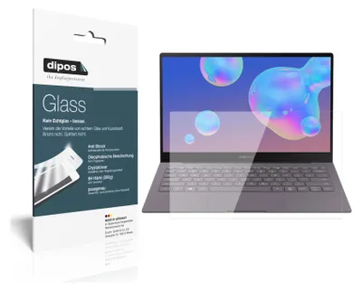 Zdjęcie produktu dla 2x folia ochronna do Samsung Galaxy Book S - folia antywstrząsowa 9H dipos Glass szkło plastikowe