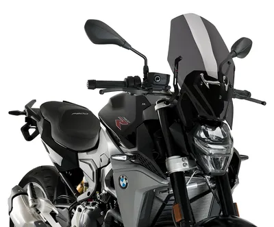 Imagen del producto de Parabrisas Puig de nueva generación para touring, con aprobación ABE, para BMW F900R, modelos del año 2020 al 2026