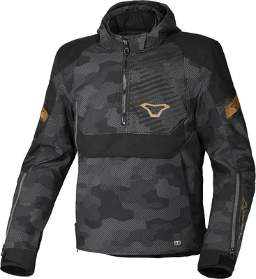 Produktbild von Macna Traffiq Camo wasserdichte Motorrad Textiljacke, schwarz/camouflage, M