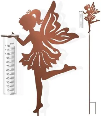 Immagine prodotto di Pluviometro resistente alle intemperie da 110 cm con decorazione