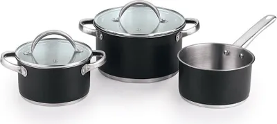 Produktbild von San Ignacio Cookware Set 5 Pieces (2+1) Silber Silber One Size
