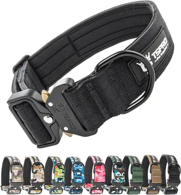 Produktbild von Hundehalsband L, schwarz, verstellbar, für Spaziergang