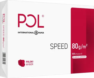 Obrázek produktu pro Kopírovací papír Polspeed A3 80 g, 500 listů