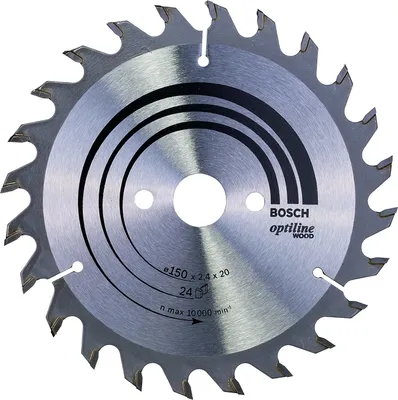 Obrázek produktu pro Pilový kotouč pro okružní pily Optiline Wood Ø 150 x 20 mm Z 24