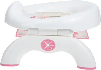 Productafbeelding van Baby Potty - Reis Potje - Zindelijkheidstraining - Opvouwbaar en Draagbaar - 27 x 25 x 13.5 cm - Roze