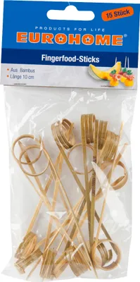 Produktbild von 15er Bambus-Fingerfoodringpicker EUROHOME®