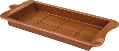 Immagine prodotto di Stampo in silicone per torrone, marrone, 20x10x25 cm