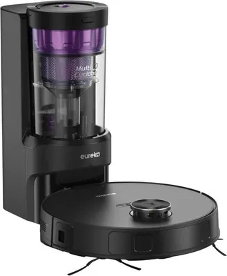 Image de Aspirateur Robot Eureka E20 Plus, Station de Vidange Automatique, 8000 Pa, Anti Enchevetrement, Navigation AI 3D DuoDetect, Autonomie 180 min