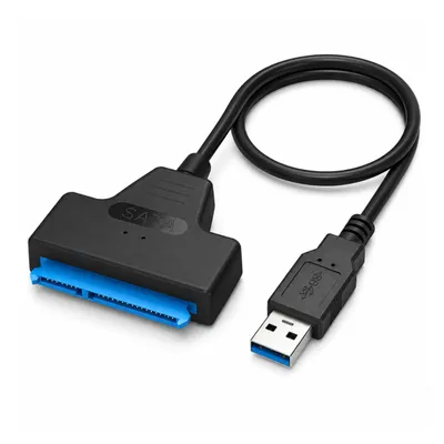 Produktbild von USB 3.0 auf SATA Adapter – SATA zu USB Adapterkabel für 2,5 & 3,5 Zoll HDD und SSD, Plug-&-Play Festplatten-Konverter für PC und Laptop