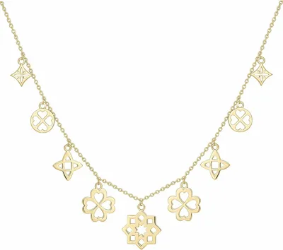 Produktbild von cai Collier 925/- Sterling Silber 38+5cm gelb 360252592-43-1
