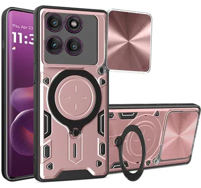 Produktbild von Techsuit – CamGuard Pro Hülle für Motorola Edge 60 Pro – roségold