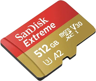 Produktbild von SanDisk Extreme 512GB microSDXC Memory Card SD Adapter Rescue Pro Deluxe