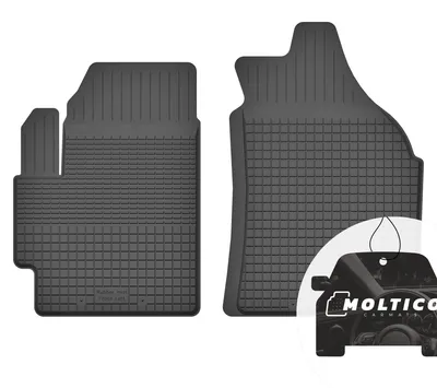 Obrázok produktu pre Gumové podlahové rohože do prednej časti vozidla s okrajom, vhodné do všetkých ročných období, pre model Volvo V70 I (1996-2000)