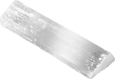 Produktbild von Großes Selenitstück 36,5x9cm – Selenit Kristall für Chakra Reinigung