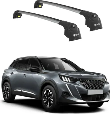 Obrázek produktu pro TURTLE STŘEŠNÍ NOSIČ AIR-2 , Silver PEUGEOT 2008 ALL 2020 - 2024 (SUV)
