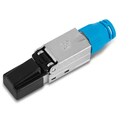 Produktbild von Netzwerkstecker Cat8 CAT8.1 RJ45 Stecker 6x Steckverbinder werkzeuglos geschirmt