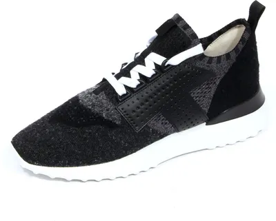 Produktbild von G0132 Turnschuhe donna TOD'S SPORTIVO Wolle schwarz/grau Schuhe Frauen