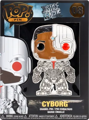 Produktbild von Justice League - Cyborg 08 - Funko Pin