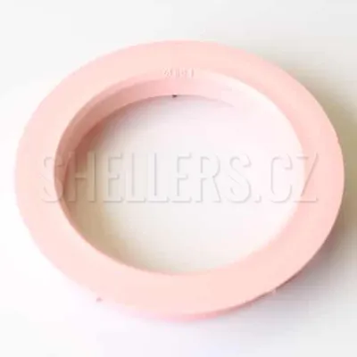 Obrázek produktu pro Vymezovací kroužek kol 74,1 / 60,1 (FZ20) plast, růžová, přesah kužele 5mm