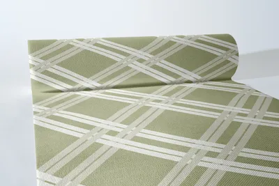 Produktbild von Airlaid Tischläufer Fabio in Oliv, 40 cm x 24 m , 1 Stück - Mank
