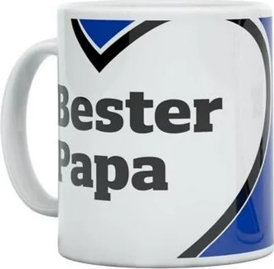 Produktbild von Hamburger SV HSV Tasse „Bester Papa" schwarz