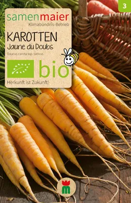 Artikelbild 1 von 'BIO Möhre Jaune du Doubs' aus der Kategorie Möhrensamen