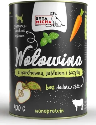 Produktbild von SYTA MICHA Nassfutter Rindfleisch 400 g
