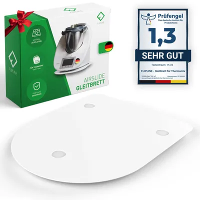Produktbild von Flipline 15834, Sliding board, Weiß, Thermomix, TM5/TM6, Acryl, 306 mm
