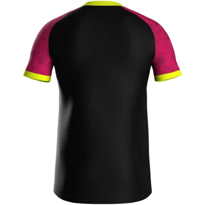 Produktbild von JAKO Trikot Iconic KA schwarz/pink/neongelb 164