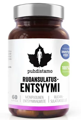 Zdjęcie produktu dla Enzymy trawienne 60 kapsułek (Enzymy trawienne - Ruoansulatus Enstsyymi)
