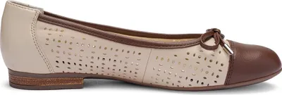 Produktbild von Ara 31344-03 SARDINIA, Ballerina in Beige für Damen, Größe 43