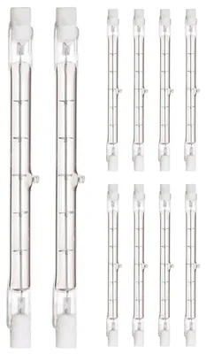 Produktbild von VITO R7s Halogen Stablampe 150W 2300lm 2800K Warmweiß 240V 78mm Dimmbar 10 Stück