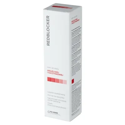 Immagine prodotto di Crema da giorno speciale Redblocker per pelli sensibili con vasi sanguigni, 50ml --> ""Crema da giorno sensibile Redblocker per vasi sanguigni - 50ml""