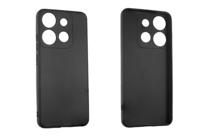 Image de caseroxx Housse de protection TPU compatible avec Tecno Mobile Spark Go, étui en caoutchouc pour téléphone portable noir