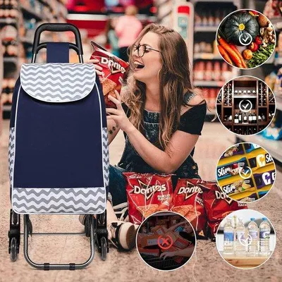 Obrázok produktu pre Nákupný vozík s kolieskami 40 kg