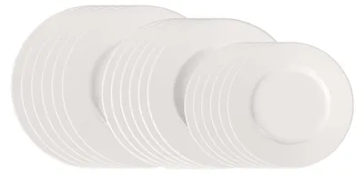 Produktbild von vivo - Villeroy & Boch Group Basic White Alltagsservice 30-teilig für 6 Personen – Teller, Bowls & Becher
