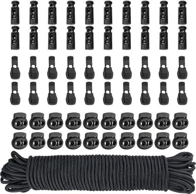 Immagine prodotto di Corda elastica Bungee da 10 m in nylon nero