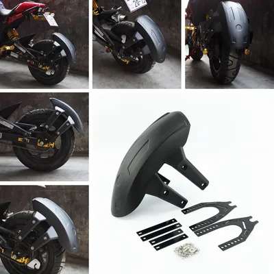Immagine prodotto di Parafango posteriore in plastica per moto MSX125 nero