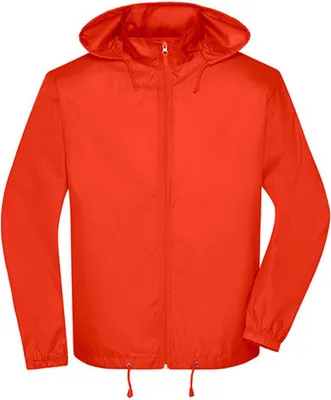 Produktbild von James+Nicholson JN1132 | Men`s Promo Jacket / Wind- und wasserabweisend - Farbe: Bright Orange - Größe: L