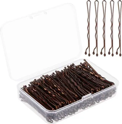 Produktbild von Haarclips, 200 Stück, golfförmig, unischaubar, für Frauen, Mädchen, Kinder, Haarclip, Bulk-Haarzubehör